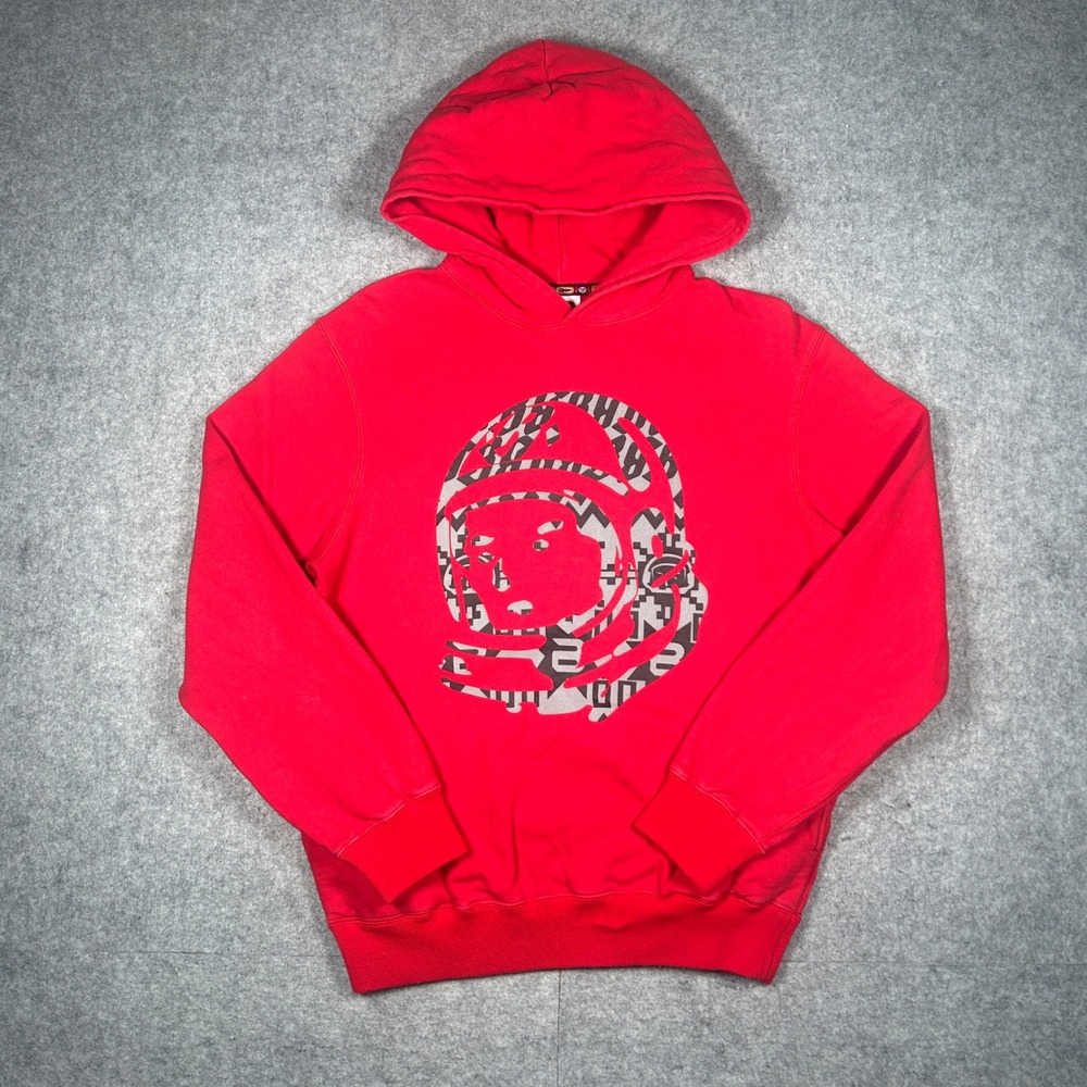 Billionaire Boys Club Hoodie Men Large Red Arch Logo Astronaut Street Pullover‎